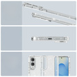 Huse pentru Samsung Galaxy S25 Edge, Glittery Powder, transparentă