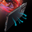 Husa LUPHIE pentru Samsung Galaxy S25 Ultra, Armor Bumper, negru