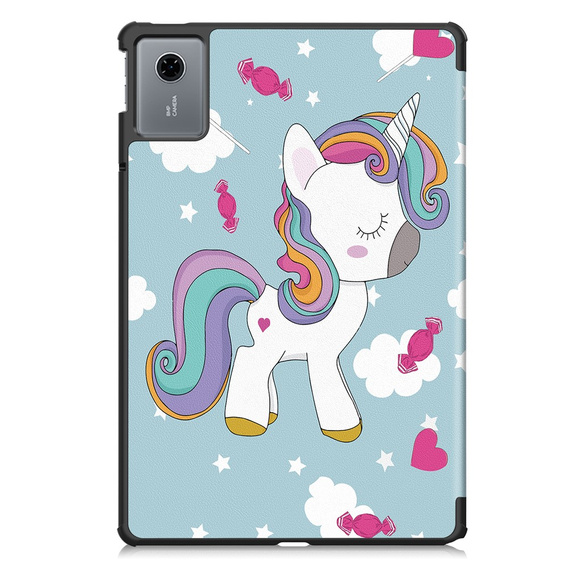 Husă pentru Lenovo Idea Tab 11" 2025 TB336FU TB336ZU, cu funcție de suport, Smartcase, Unicorn