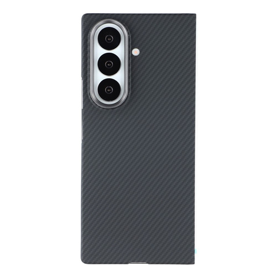 Carcasă din fibră aramidică pentru Samsung Galaxy Z Fold7, pentru MagSafe, negru