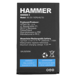 Baterie pentru myPhone Hammer 4 / Hammer 4+ 2000 mAh