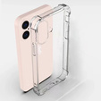 Carcasă pentru iPhone 16 Plus, Erbord Dropproof, transparentă + Sticlă
