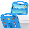 Husă pentru copii pentru Lenovo M10 X306 2 Gen / M10 Plus TB-X606 10.3 / Samsung Tab A 10.1 T510/515 / K10 X6C6, Cute Patterns, cu suport, albastru