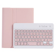 Carcasă cu tastatură bluetooth pentru iPad mini 8.3" 2021 (6 gen.) / iPad mini 8.3" 2024 (7 gen.), roz