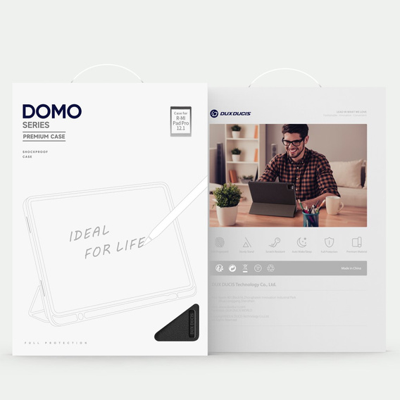 Husă pentru Xiaomi Redmi Pad Pro / Xiaomi Poco Pad, Dux Ducis Domo, negru