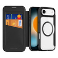 Husă Dux Ducis pentru iPhone Air, Skin X Pro, cu clapetă, pentru MagSafe, negru