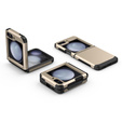 Husa blindată pentru Samsung Galaxy Z Flip7 FE / Z Flip6, Armorl Shockproof, de aur