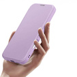 Husă Dux Ducis pentru iPhone 17 Pro, Skin X Pro, cu clapetă, pentru MagSafe, violet