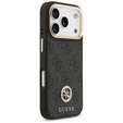 Husă GUESS 4G Strass Logo MagSafe pentru iPhone 17 Pro