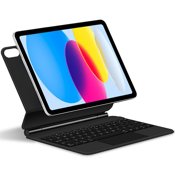 Husă cu tastatură Bluetooth și touchpad pentru iPad 11" 2025 A16 (generația a 11-a) / iPad 10,9" 2022 (generația a 10-a)