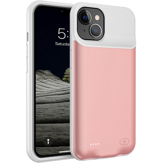 Baterie 6500mAh pentru iPhone 13, roz