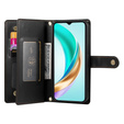 Cu clapetă pentru Honor Magic 7 Lite, Wallet Zipper Pocket, negru