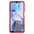 Huse pentru Motorola Moto E22 / E22i, Tire Armor, negru / roșu