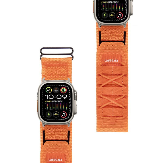 ERBORD Runner curea din nylon pentru Apple Watch 1/2/3/4/5/6/7/8/9/SE/ULTRA/ULTRA 2 42/44/45/49MM