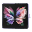 Cu clapetă pentru Samsung Galaxy Z Fold6 5G, Wallet, BINFEN COLOR, violet