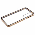 Husa pentru Samsung Galaxy A16, Magnetic Dual Glass, de aur
