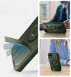 Carcasă blindată pentru iPhone 16e, Dexnor CamProtect MagSafe, verde