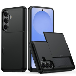 Husă cu suport pentru carduri pentru Samsung Galaxy A37 5G, negru