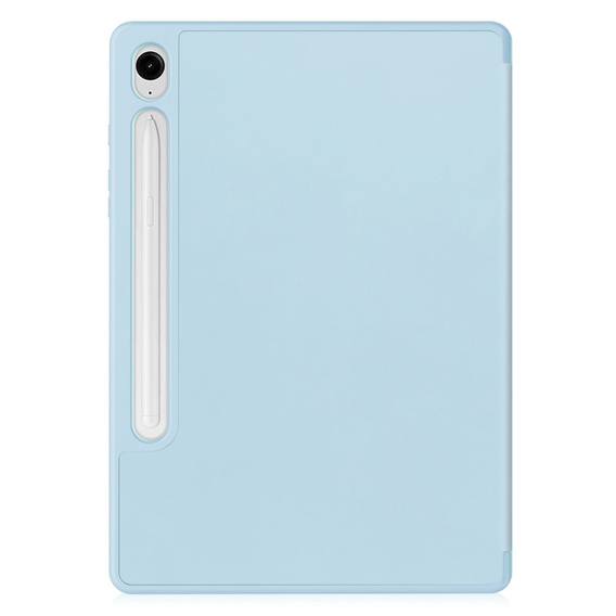 Husă pentru Samsung Galaxy Tab S10 Lite / S10 FE / S9 FE, Smartcase cu spațiu pentru stylus, albastru