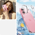 Carcasă pentru iPhone 16 Plus, Erbord Dropproof, transparentă + Sticlă