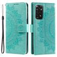 Cu clapetă pentru Xiaomi Redmi Note 11/11S, Mandala, verde