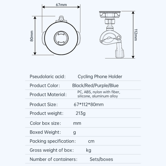 Quick Lock MagSafe suport pentru telefon pentru biciclete și motociclete