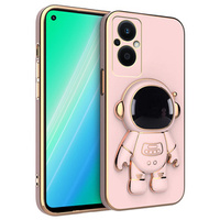 Huse pentru Oppo Reno7 Lite 5G, Astronaut, roz