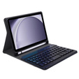 Carcasă + tastatură Samsung Galaxy Tab A9, Leather Pen Slot, negru
