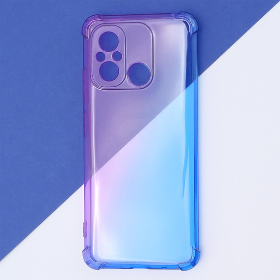 Husa pentru Xiaomi Redmi 12C, Gradient Dropproof, Violet / albastru