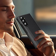 Husă cu clapetă pentru Samsung Z Fold6 5G, Smart View Wallet, negru