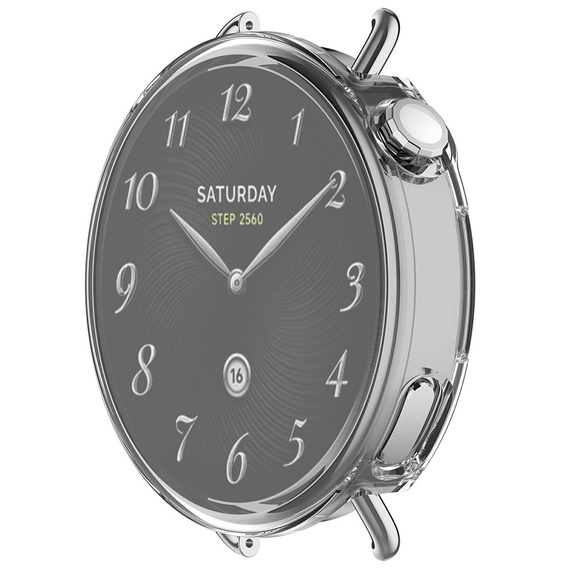 Husă 2-în-1 cu protecție pentru ecran pentru Xiaomi Watch S4 41 mm