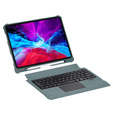 Carcasă + tastatură iPad Air 10.9 4 2020 / 5 2022, TouchPad Pen Slot, verde