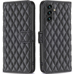 Cu clapetă pentru Samsung Galaxy A15, Wallet, BINFEN COLOR, negru