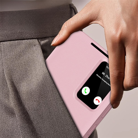 Husă tip portofel Smart View pentru Samsung Galaxy S25 FE