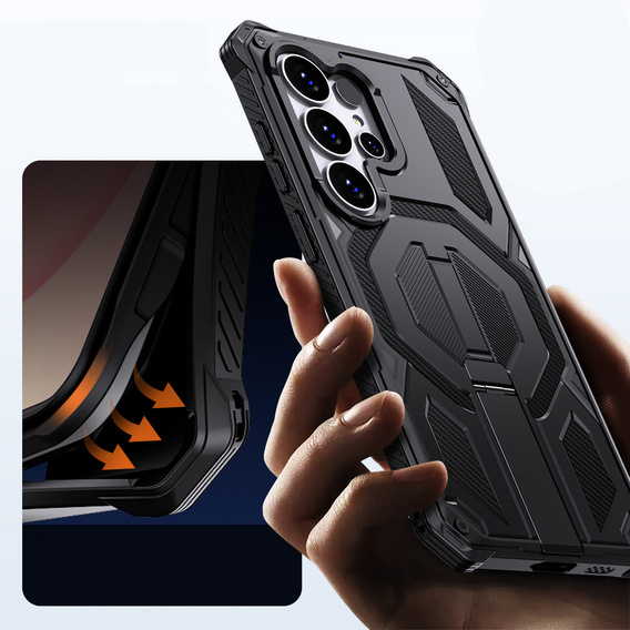 Husă de protecție compatibilă cu MagSafe, cu suport pentru Samsung Galaxy S26 Ultra