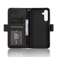 Cu clapetă pentru Samsung Galaxy A36, Card Slot, negru