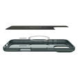 Carcasa Spigen pentru iPhone 16 Pro, Thin Fit Mag, verde + sticlă temperată 9H