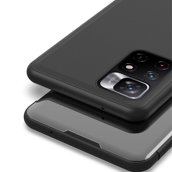 Huse pentru Xiaomi Poco M4 Pro 5G / Redmi Note 11S 5G, Clear View, negru