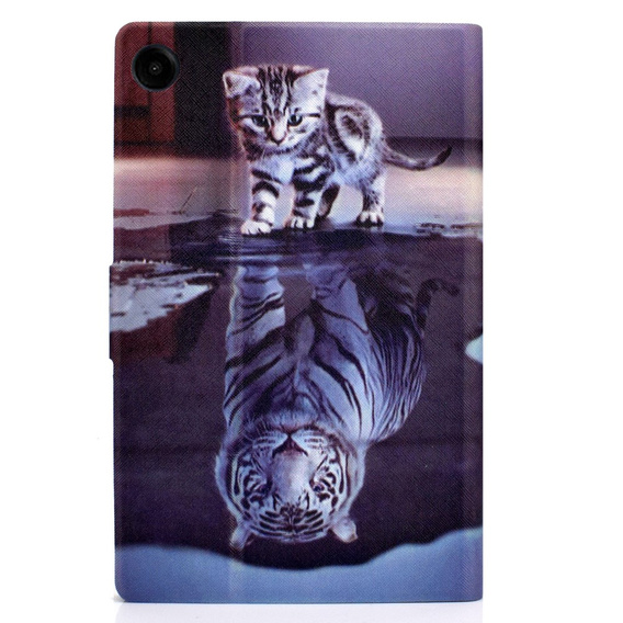 Huse pentru Samsung Galaxy Tab A9 X110 / X115, cat and tiger