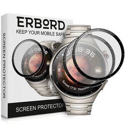 2x ERBORD Hybrid Glass pentru Huawei Watch 4 Pro