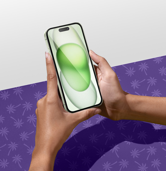 Sticlă temperată Shy Palm Privacy pentru iPhone 15