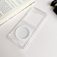 Huse pentru Samsung Galaxy Z Flip6 5G, Dropproof MagSafe, transparentă