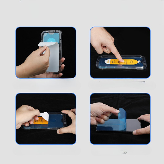 ENKAY sticlă călită ENKAY pentru Motorola Moto G54 5G, negru