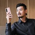 Husă Dux Ducis pentru Samsung Galaxy Z Fold7 5G, Bril, roz