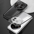 Husa pentru Xiaomi 14 Ultra, Magnetic Dual Glass, negru