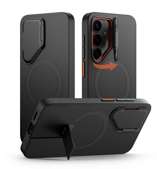 Husă pentru Samsung Galaxy S25, Suritch Shockproof, pentru MagSafe, negru
