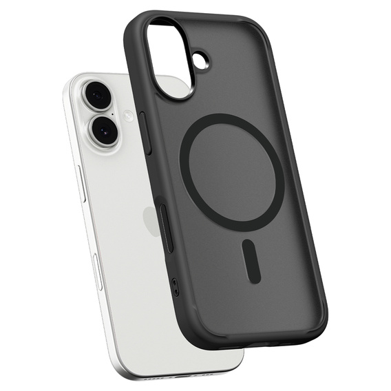 Carcasă Spigen Ultra Hybrid MagSafe pentru iPhone 17, Frost Black