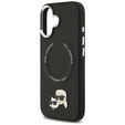 Karl Lagerfeld Karl & Choupette Heads Pins & Logo MagSafe Case pentru iPhone 17