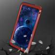 Love Mei Huse pentru Samsung Galaxy A52/A52s, armored with glass, roșu
