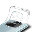 Carcasă pentru Xiaomi Redmi Note 14 Pro+ 5G, Erbord Dropproof, transparentă + Sticlă